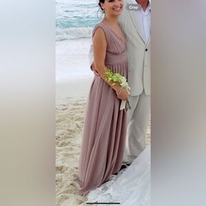 LuLu’s- Heavenly Hues Taupe Maxi Dress